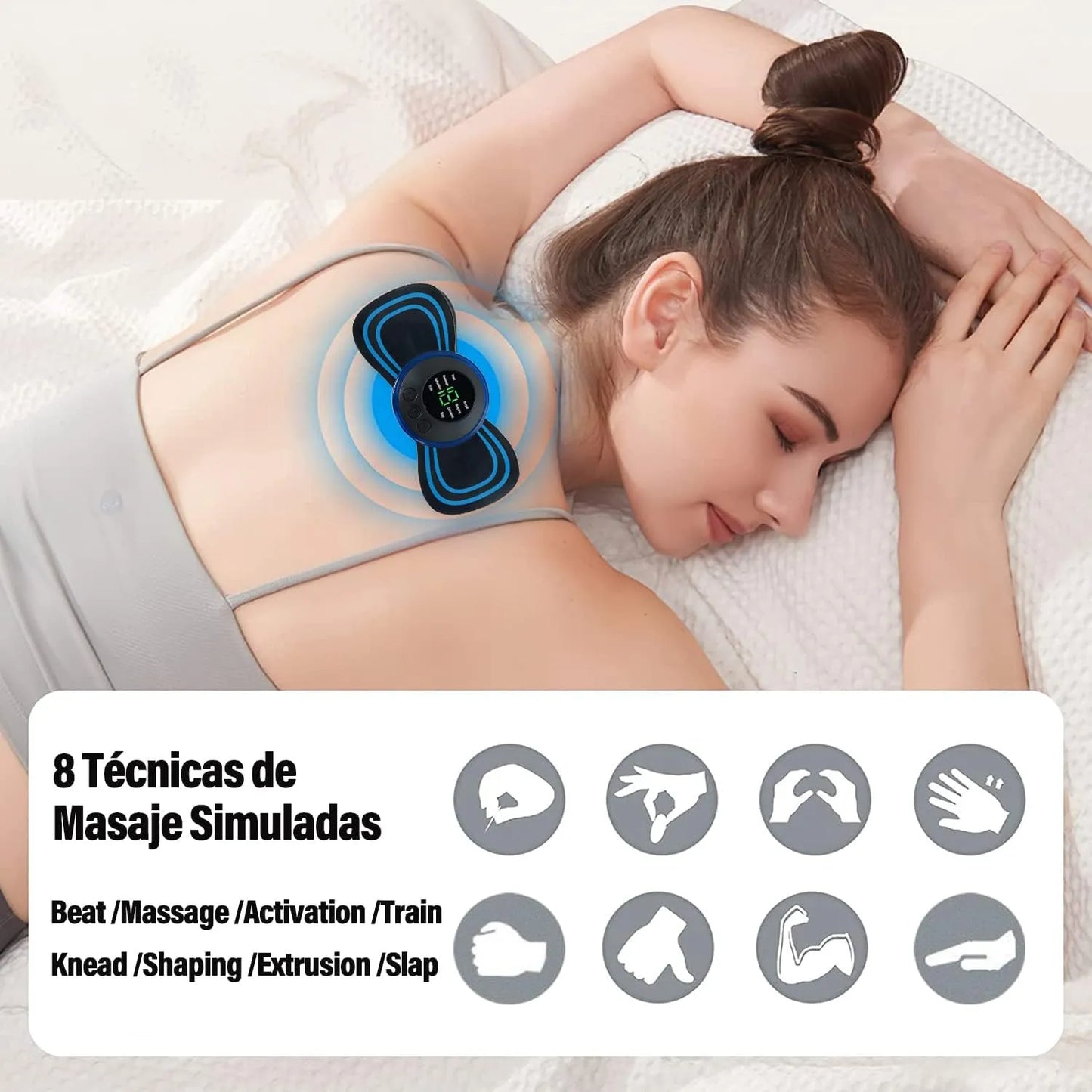 SUPER MASAJEADOR MARIPOSA 2 UNIDADES X S/59.00