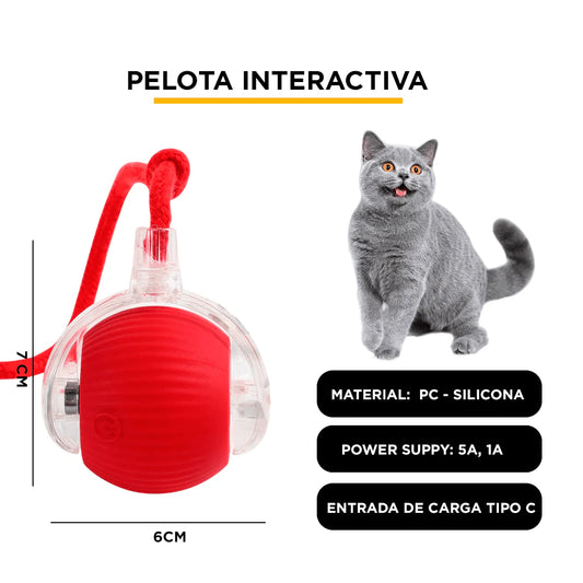 PELOTA INTELIGENTE PARA GATOS S/55.00