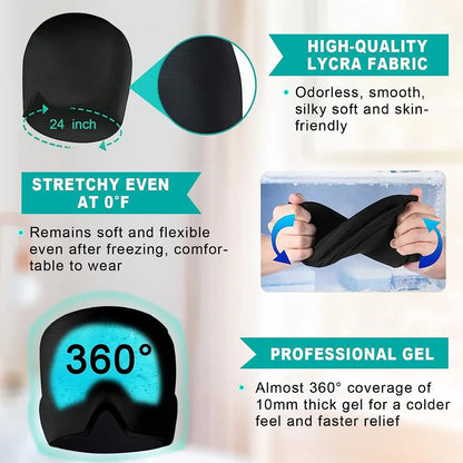SUPER GORRO DE GEL ANTI ESTRES.   SOLO HOY A S/ 59.00 (OFERTA EXCLUSIVA)